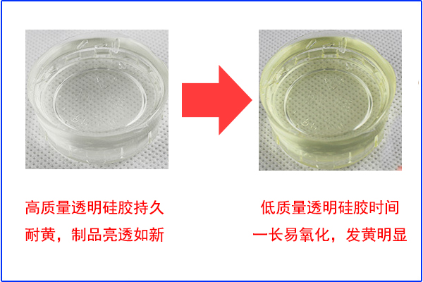 高透硅膠制品發(fā)黃，你可接受？